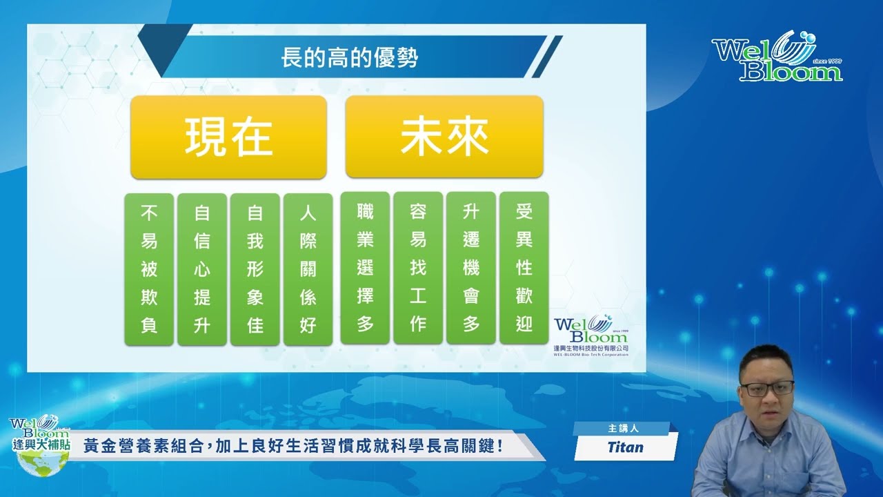 【逢興大補帖】EP.017 (上)－逢興生技黃金營養素組合 加上良好生活習慣成就科學長高關鍵！