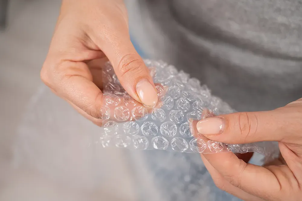 Close Up Woman Holding Hands
